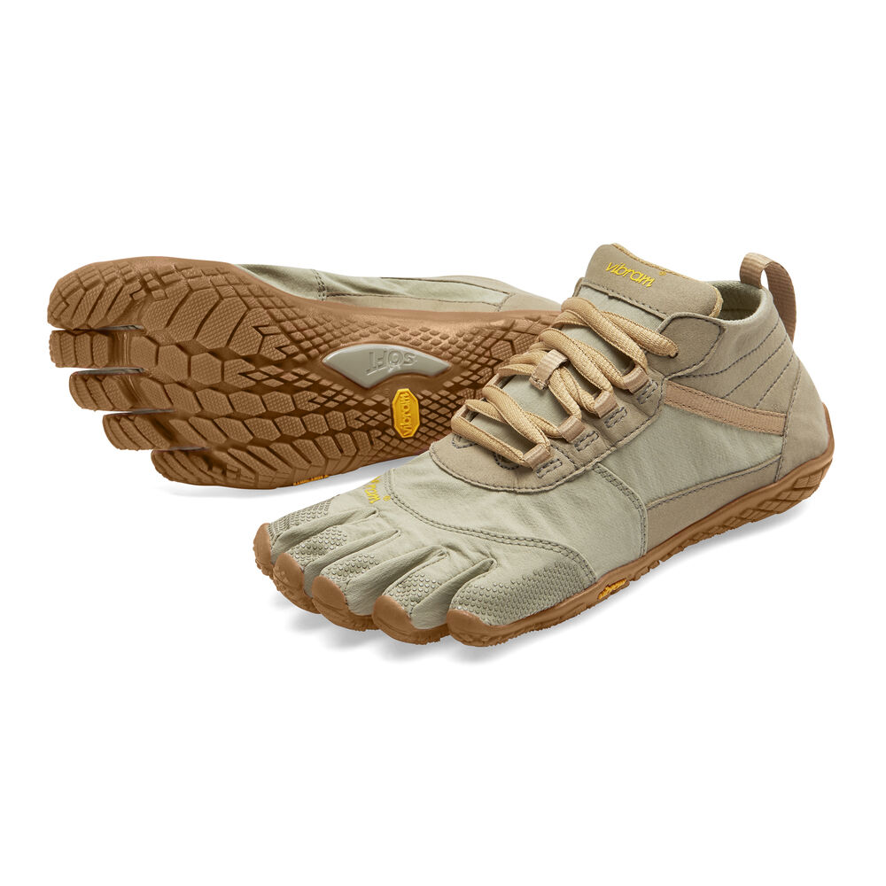 Vibram Fivefingers V-Trek Bayan Yürüyüş Ayakkabısı Haki,NF4519738